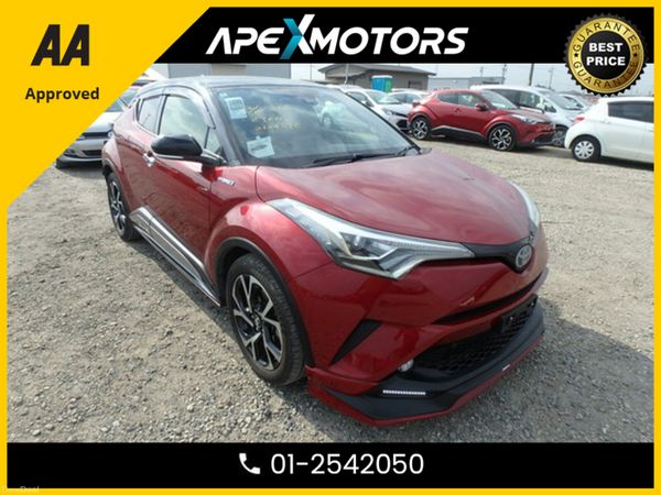 Toyota C-HR SUV, Petrol Hybrid, 2018, Red