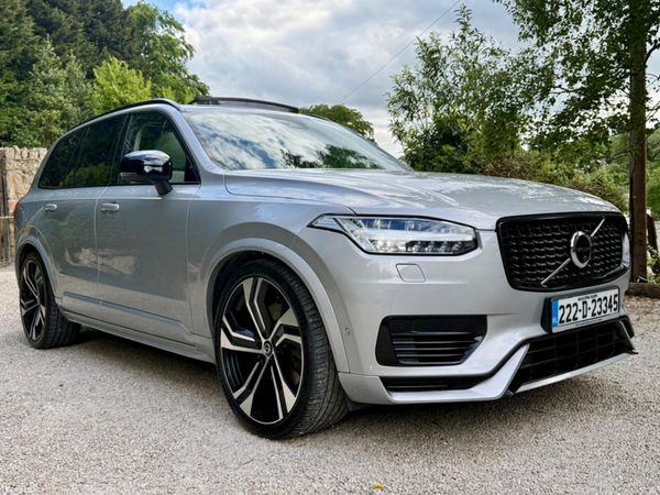 Volvo XC90 SUV, Petrol Plug-in Hybrid, 2022, Silver