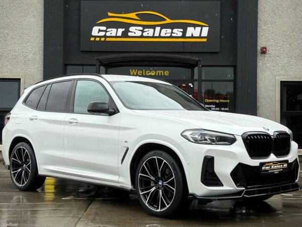 BMW X3 SUV, Diesel Hybrid, 2022, White