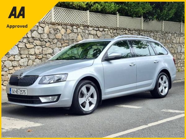Skoda Octavia Estate, Diesel, 2014, Silver