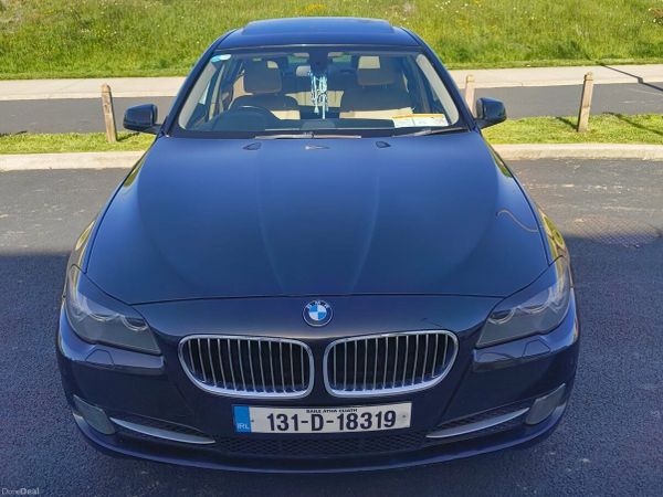 BMW 5-Series Saloon, Diesel, 2013, Black