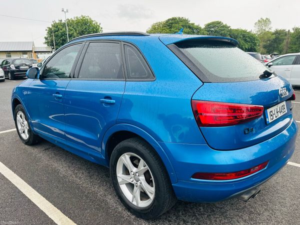 Audi Q3 SUV, Petrol, 2015, Blue