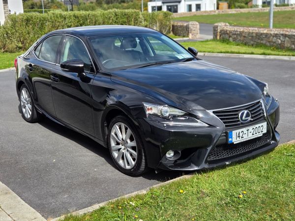 Lexus IS Saloon, Petrol Hybrid, 2014, Black