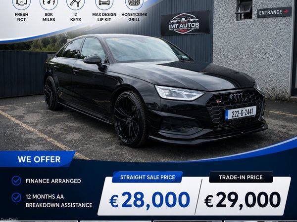 Audi A4 Saloon, Diesel, 2022, Black