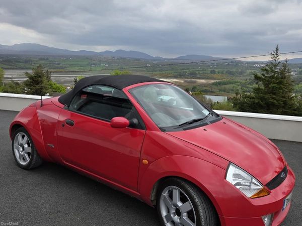 Ford KA Convertible, Petrol, 2004, Red