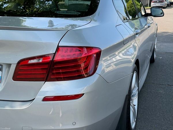BMW 5-Series Saloon, Diesel, 2015, Silver