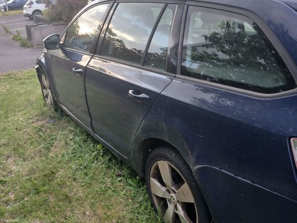 Skoda Octavia Estate, Diesel, 2015, Blue