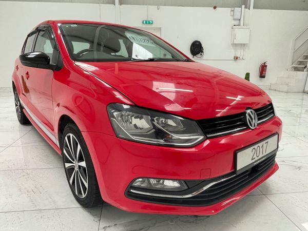 Volkswagen Polo Hatchback, Petrol, 2017, Red