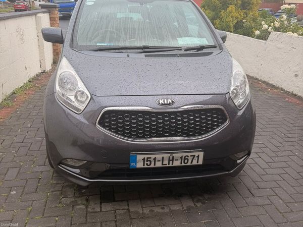 Kia Venga MPV, Petrol, 2015, Silver
