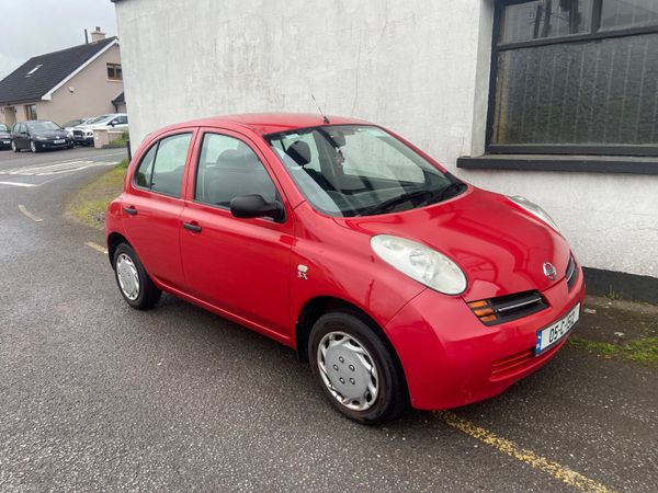 Nissan Micra Hatchback, Petrol, 2005, Red
