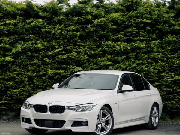 BMW 3-Series Saloon, Petrol Plug-in Hybrid, 2016, White