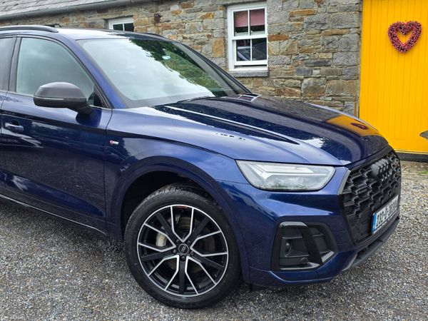 Audi Q5 SUV, Petrol Plug-in Hybrid, 2023, Blue
