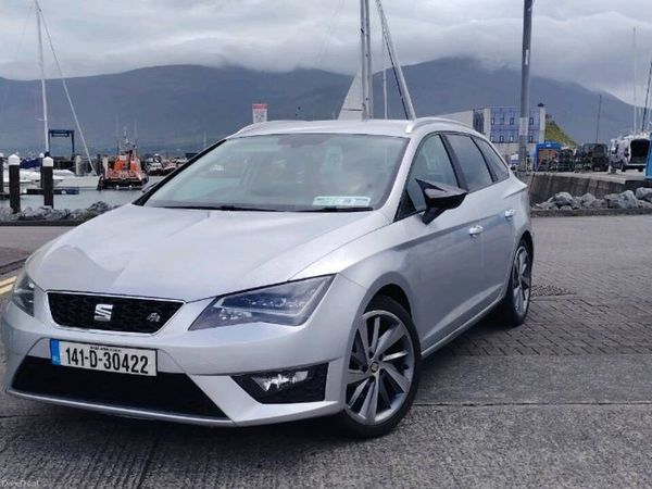 SEAT Leon Estate, Diesel, 2014, Silver