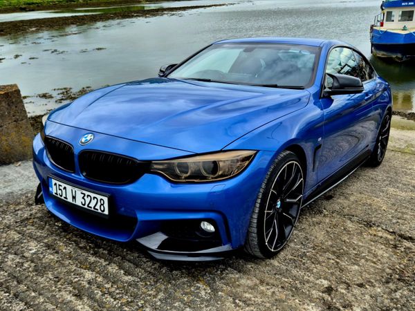 BMW 4-Series Coupe, Diesel, 2015, Blue