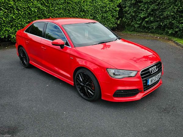 Audi A3 Saloon, Diesel, 2016, Red