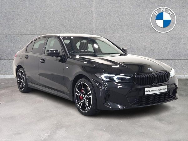 BMW 3-Series Saloon, Petrol Plug-in Hybrid, 2025, Black