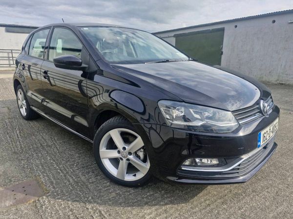 Volkswagen Polo Hatchback, Petrol, 2016, Black