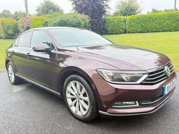 Volkswagen Passat Saloon, Diesel, 2016, Red
