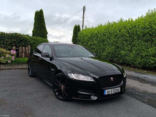 Jaguar XF Saloon, Diesel, 2018, Black