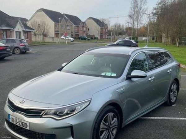 Kia Optima Estate, Petrol Plug-in Hybrid, 2018, Silver