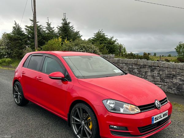 Volkswagen Golf Hatchback, Diesel, 2015, Red