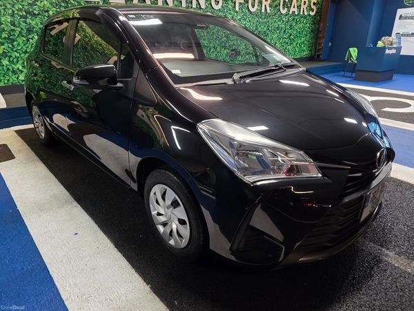 Toyota Vitz Hatchback, Petrol, 2018, Black