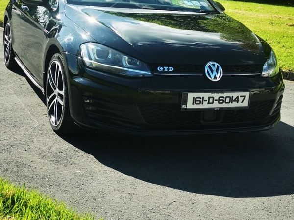 Volkswagen Golf Hatchback, Diesel, 2016, Black