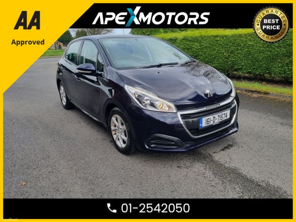 Peugeot 208 Hatchback, Diesel, 2016, Blue