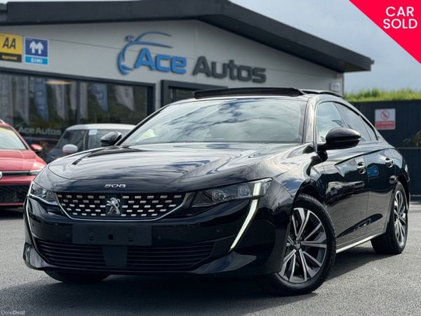 Peugeot 508 Saloon, Diesel, 2019, Black