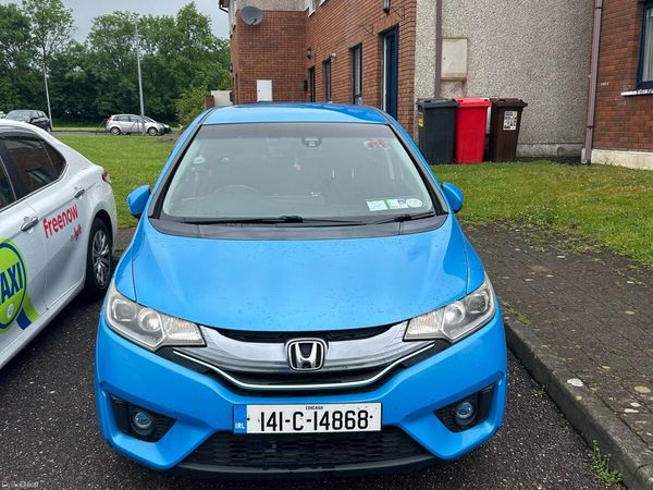 Honda Fit Hatchback, Petrol Hybrid, 2014, Blue