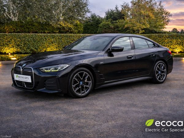 BMW i4 Hatchback, Electric, 2022, Black