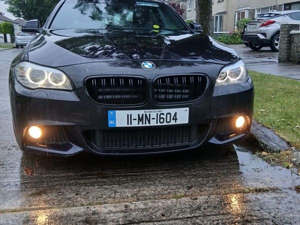 BMW 5-Series Saloon, Diesel, 2011, Black