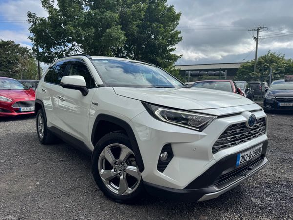 Toyota RAV4 SUV, Petrol Hybrid, 2020, White