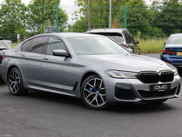 BMW 5-Series Saloon, Petrol Hybrid, 2023, Grey