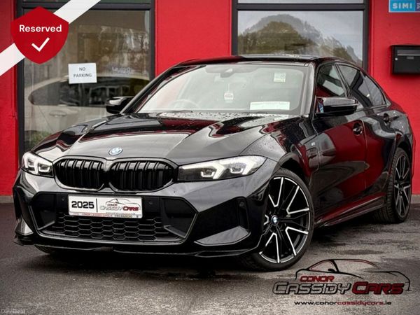 BMW 3-Series Saloon, Petrol Plug-in Hybrid, 2025, Black