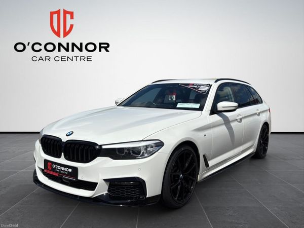 BMW 5-Series Estate, Diesel, 2019, White