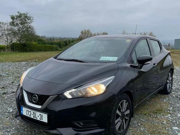 Nissan Micra Hatchback, Petrol, 2017, Black