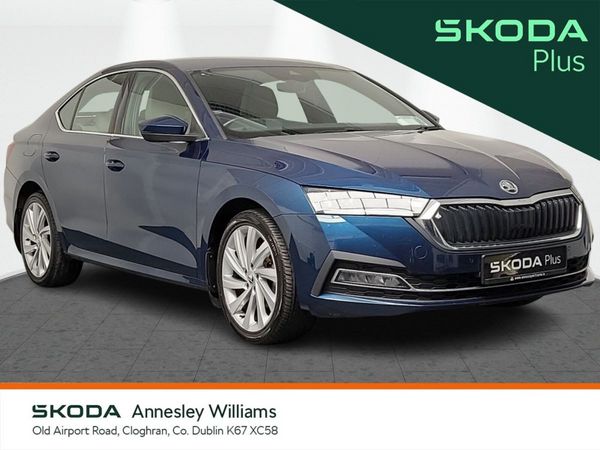 Skoda Octavia Saloon, Petrol, 2023, Blue