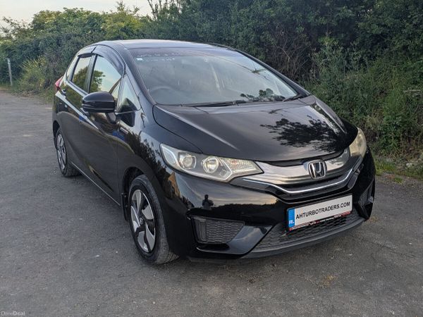 Honda Fit Hatchback, Petrol Hybrid, 2015, Black