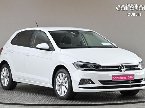 Volkswagen Polo Hatchback, Petrol, 2022, White