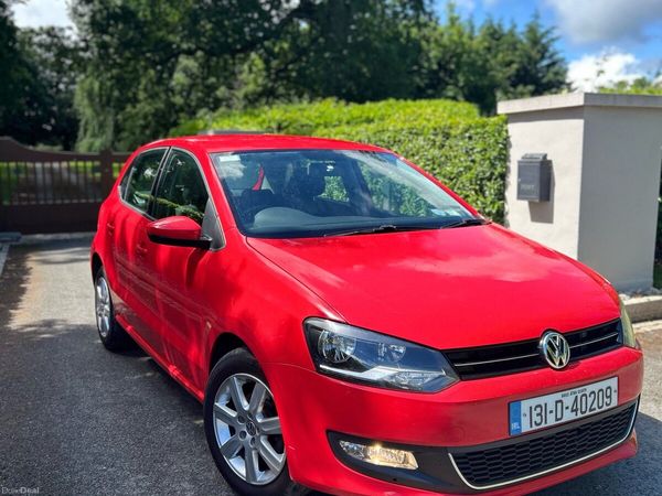 Volkswagen Polo Hatchback, Petrol, 2013, Red