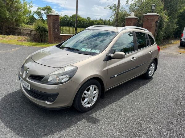 Renault Clio Estate, Petrol, 2008, Gold