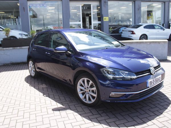 Volkswagen Golf Hatchback, Petrol, 2019, Blue