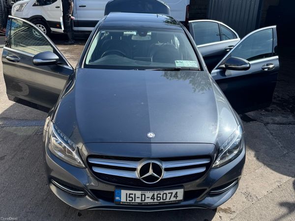Mercedes-Benz C-Class Saloon, Diesel, 2015, Grey