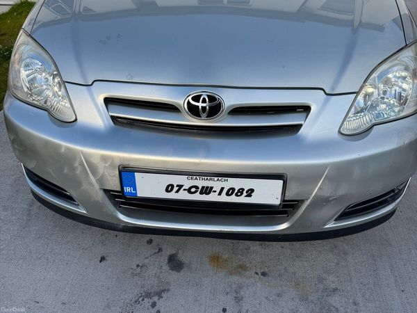 Toyota Corolla Hatchback, Petrol, 2007, Silver
