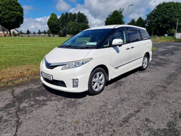 Toyota Estima MPV, Petrol Hybrid, 2012, White