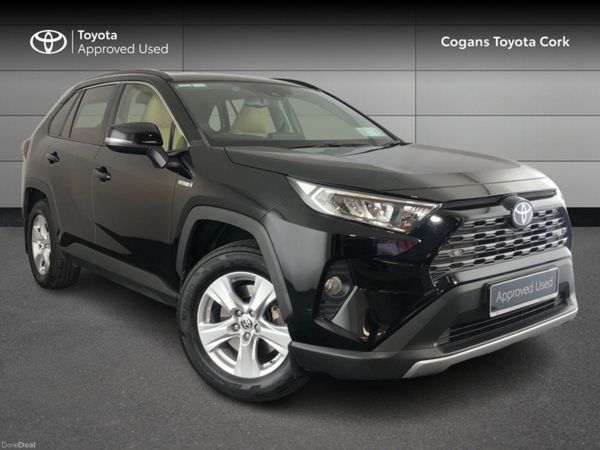 Toyota RAV4 SUV, Petrol Hybrid, 2021, Black