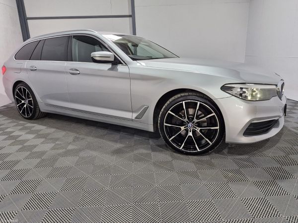 BMW 5-Series Estate, Diesel, 2019, Silver