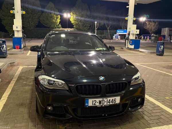 BMW 5-Series Saloon, Diesel, 2012, Black