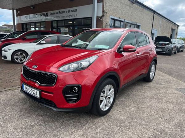 Kia Sportage SUV, Diesel, 2018, Red